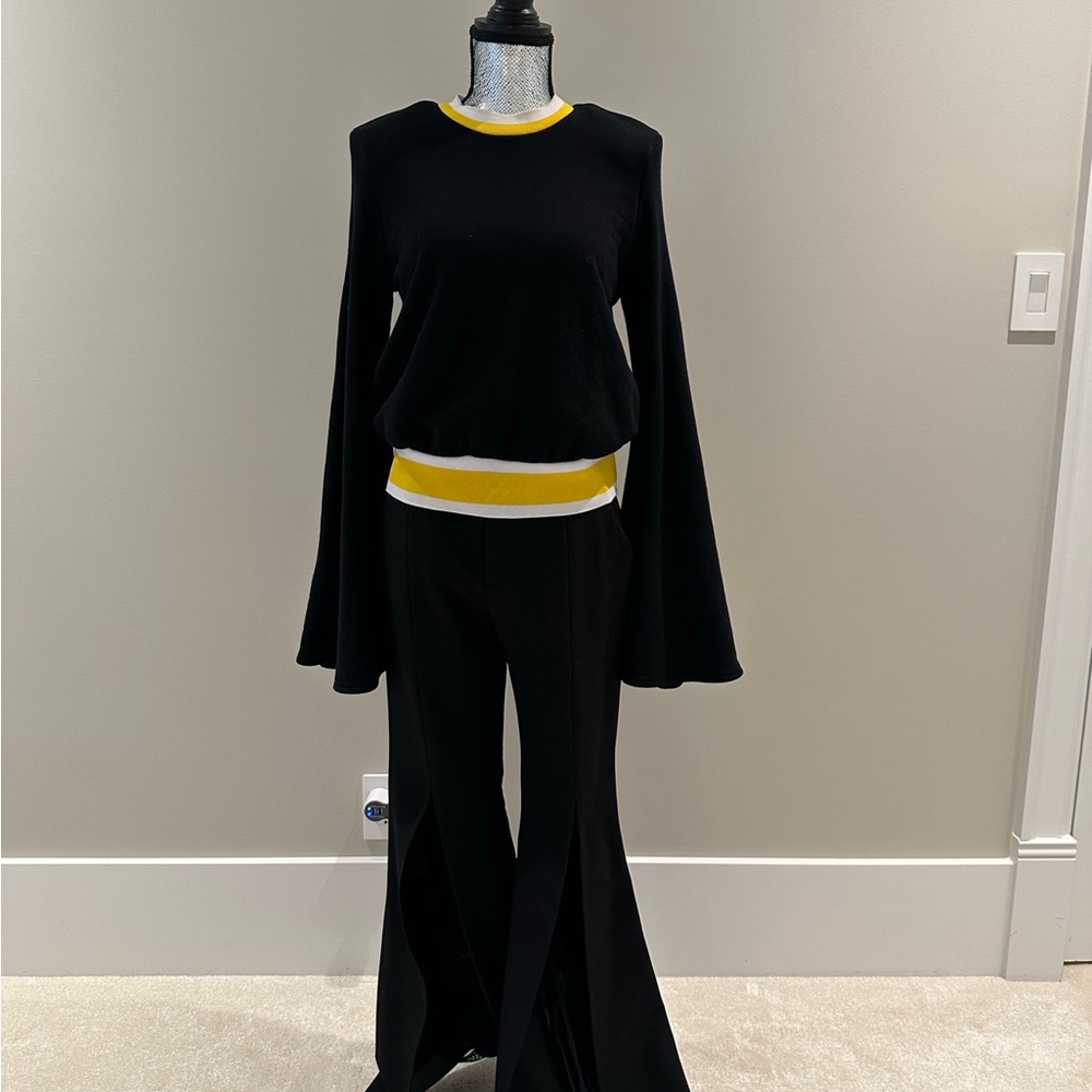 Ellery mock neck long sleeve sweatshirt